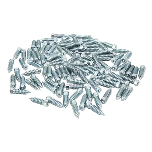 Evite patinar en hielo con clavos para neumáticos VGEBY M8 para minicargador y montacargas