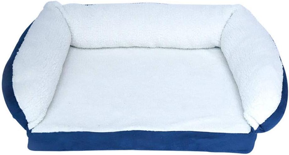 Home for Pets Dog Bed Sleeping Sofa Comfortable Pet Nest Detachable Design Pet Home Easy to Clean for Dog/Cat Dog Beds (White Medium)