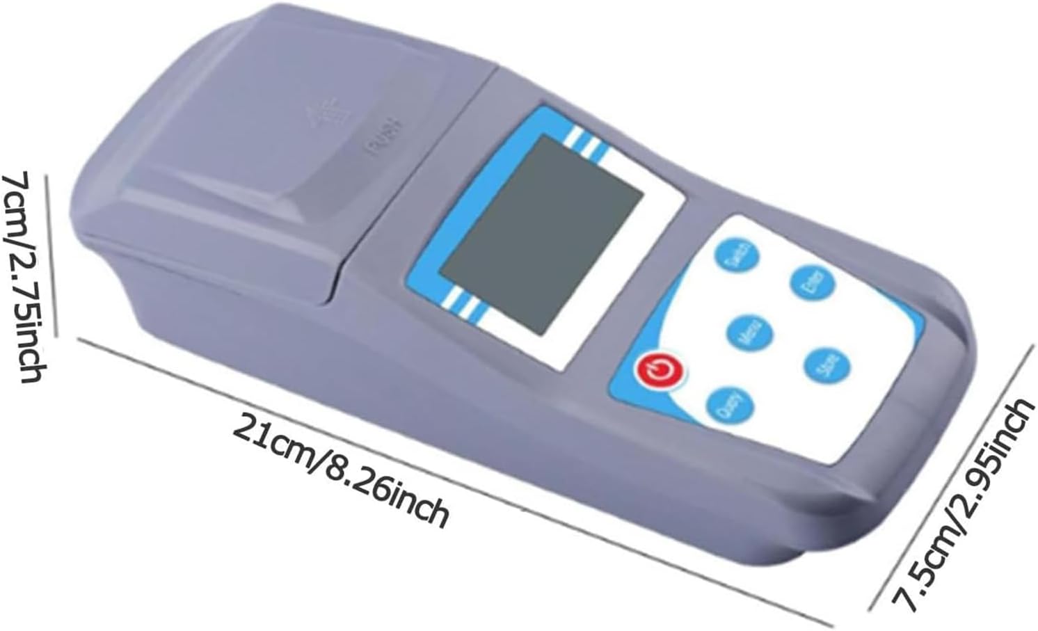 Portable Digital Water Turbidimeter, Water Quality Tester, Measurement Range 0-200NTU, with High-Definition Display, for Testing Turbidity of Liquids, Lab Water Treatment Plant Wine Industry