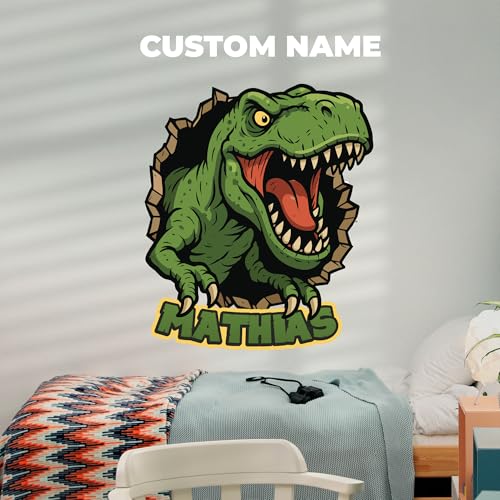 Vinilo Decorativo Dinosaurio Personalizado CRYPTONITE miniatura 2