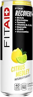 FITAID, Number 1 Post-Workout Recovery Drink, Contains BCAAs, Glucosamine, Omega-3s, 40 Calories, 12 Fl Oz