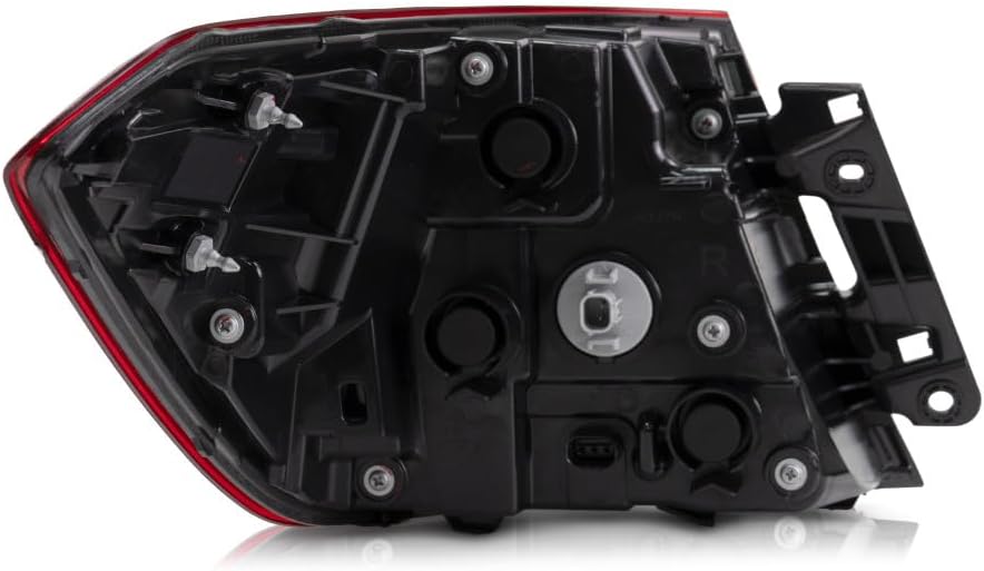 KarParts360 For Honda Civic 2025 Sedan Tail Light Assembly Passenger Side | Outer | Hybrid Model | With Bulbs | Replacement For 33500T56A01