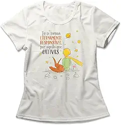 Camiseta Feminina O Pequeno Príncipe