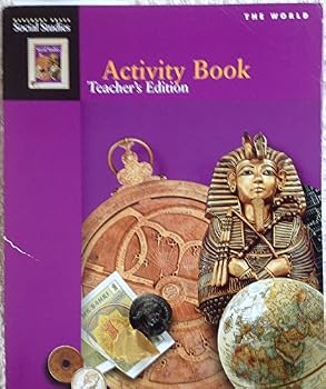 Paperback The World Activity Book Teacher's Edition (Harcourt Brace Social Studies) Book