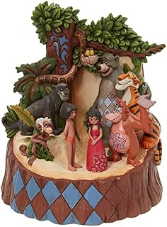 Enesco Jungle Book Carved by Heart Figurine - Disney Traditions by Jim Shore, height 0 cm, Multicolour