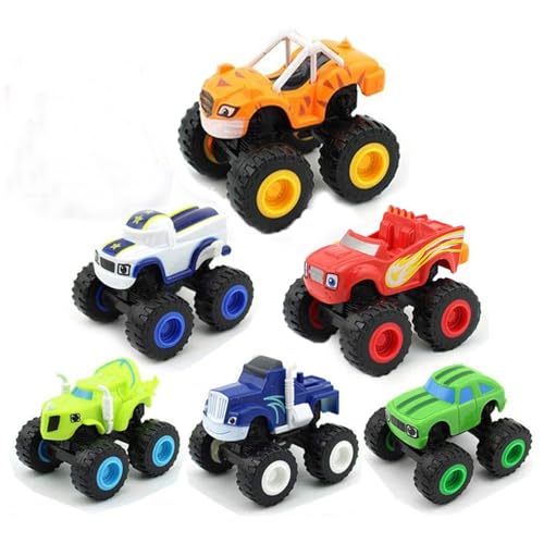 mcgskl The Monster Machines Toys The Monster Machines Toy Truck & Figure Set - Machines Toys Scooters Car for 3 4 5 6 Year Old Toddlers Kids