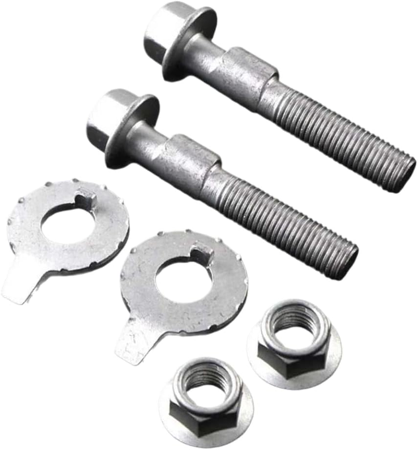Suspension Arm Alignment Eccentric Adjustment Cam Bolt Replacement Compatible With 10mm Vehicles