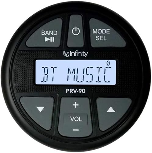Infinity PRV90 AM/FM/BT/USB Estilo Medidor Estéreo