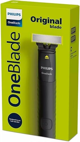 Barbeador Aparador e Raspador OneBlade com 2 pentes, à prova dágua, bivolt