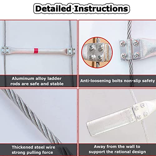 Échelle extensible rapide à déployer et facile à utiliser pour secours - 7