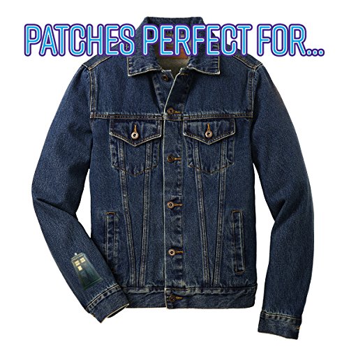 Tardis Blue Telephone Box Tv Show - Novelty Iron On Patch Applique #TOP5