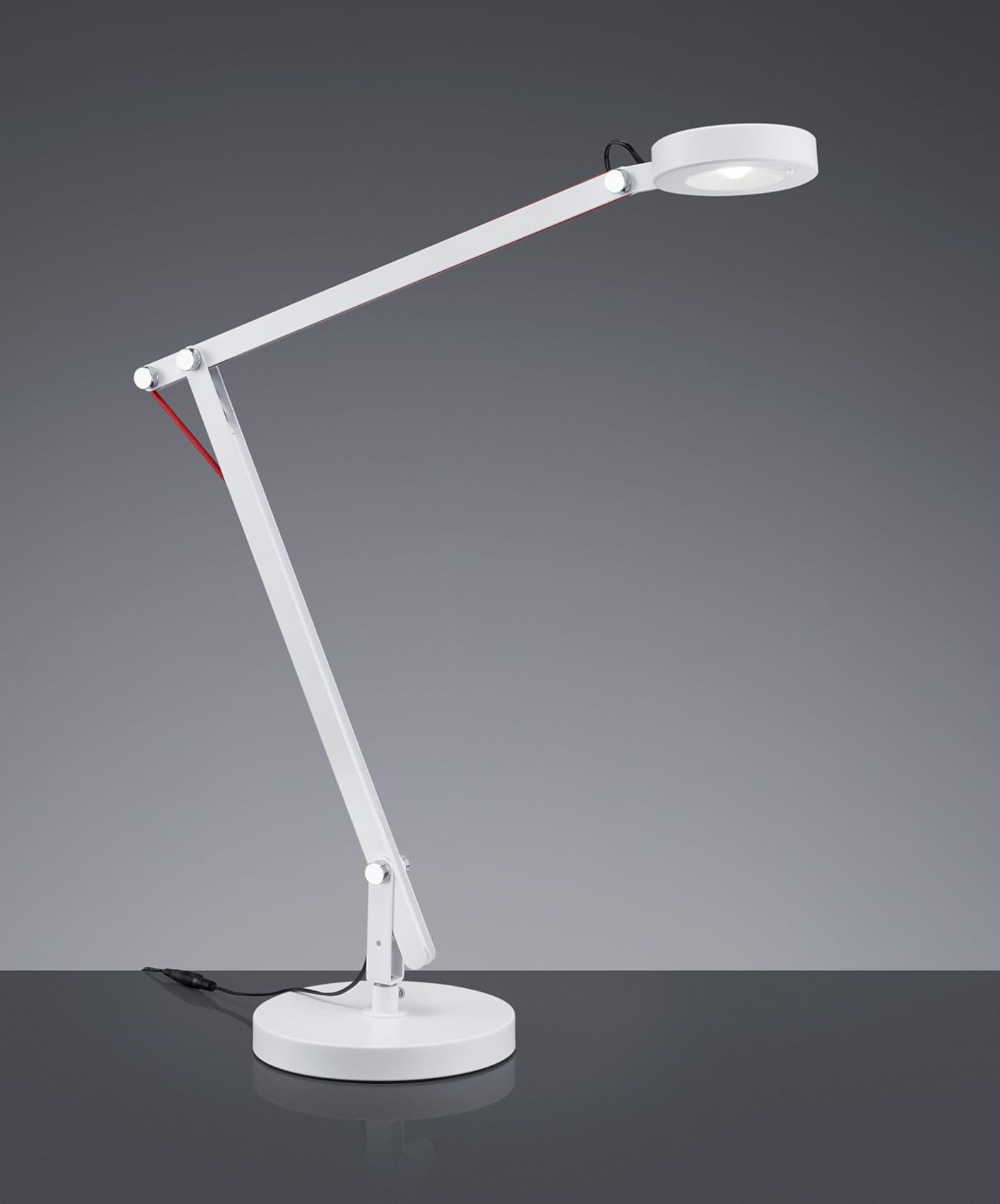Trio 527920101 Amsterdam Lampe LED, pince murale Blanc
