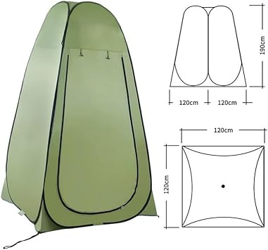 Camp Beach Shower Wc Automatic Dressing Tent 120x120×190 Portable Tent Dressing Tent