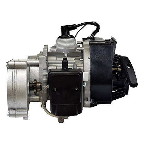 Monster Motion 47cc Engine with Gearbox Transmission for Dirt Bikes, ATVs, and Pocket Bikes