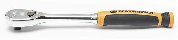 GEARWRENCH 3/8 Drive 90 Tooth Cushion Grip Teardrop Ratchet - 81208T