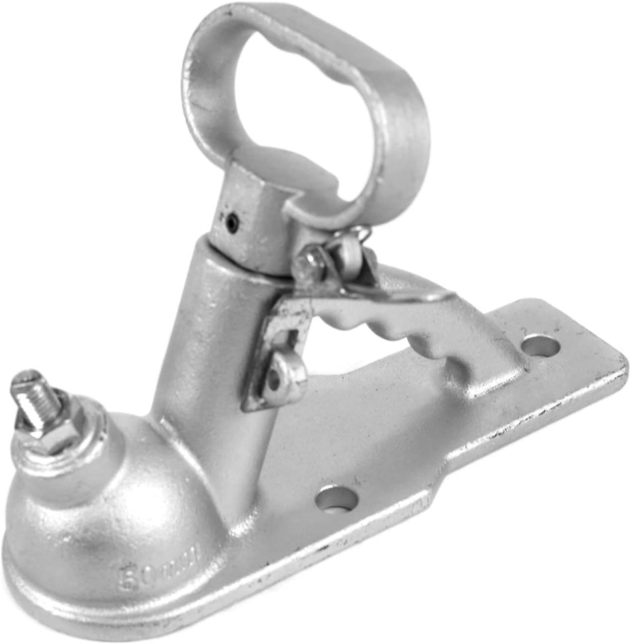 Trailer Hitches Tow 2000KGS 3 Holes Casting Trailer Coupler Coupling AU Style Connector Fits 50mm Hitch Ball RV Camper Caravan Accessories Parts