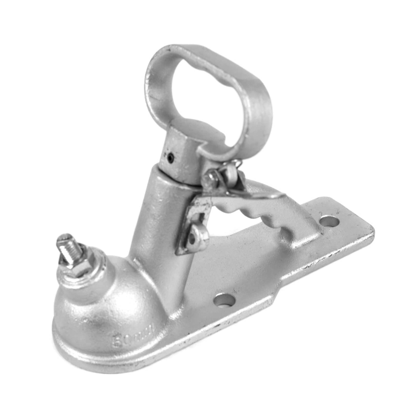 Zaczep do przyczepy, 200. 0 kg 3. Otwory rzucające sprzęgło sprzęgła przyczepy Złącze stylowe pasuje do piłki 50mm Hitch Rv. Camper Caravan Akcesoria Części