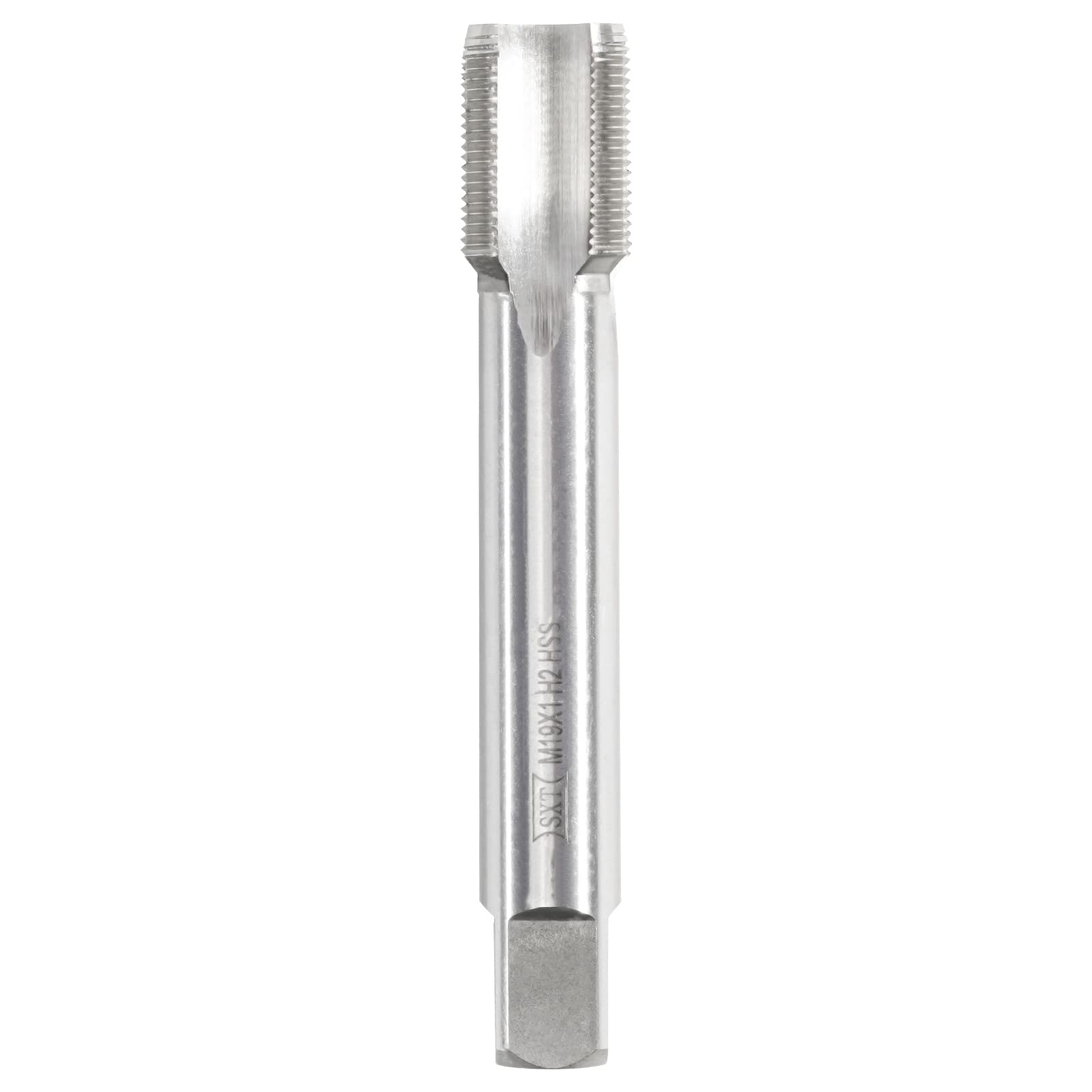 Juego de machos de roscar for máquina, macho de roscar M19 x 1,0, juego de machos y matrices métricos, macho de roscar for máquina HSS M19 x 1,0 mm y matriz de rosca redonda de acero for herramientas
