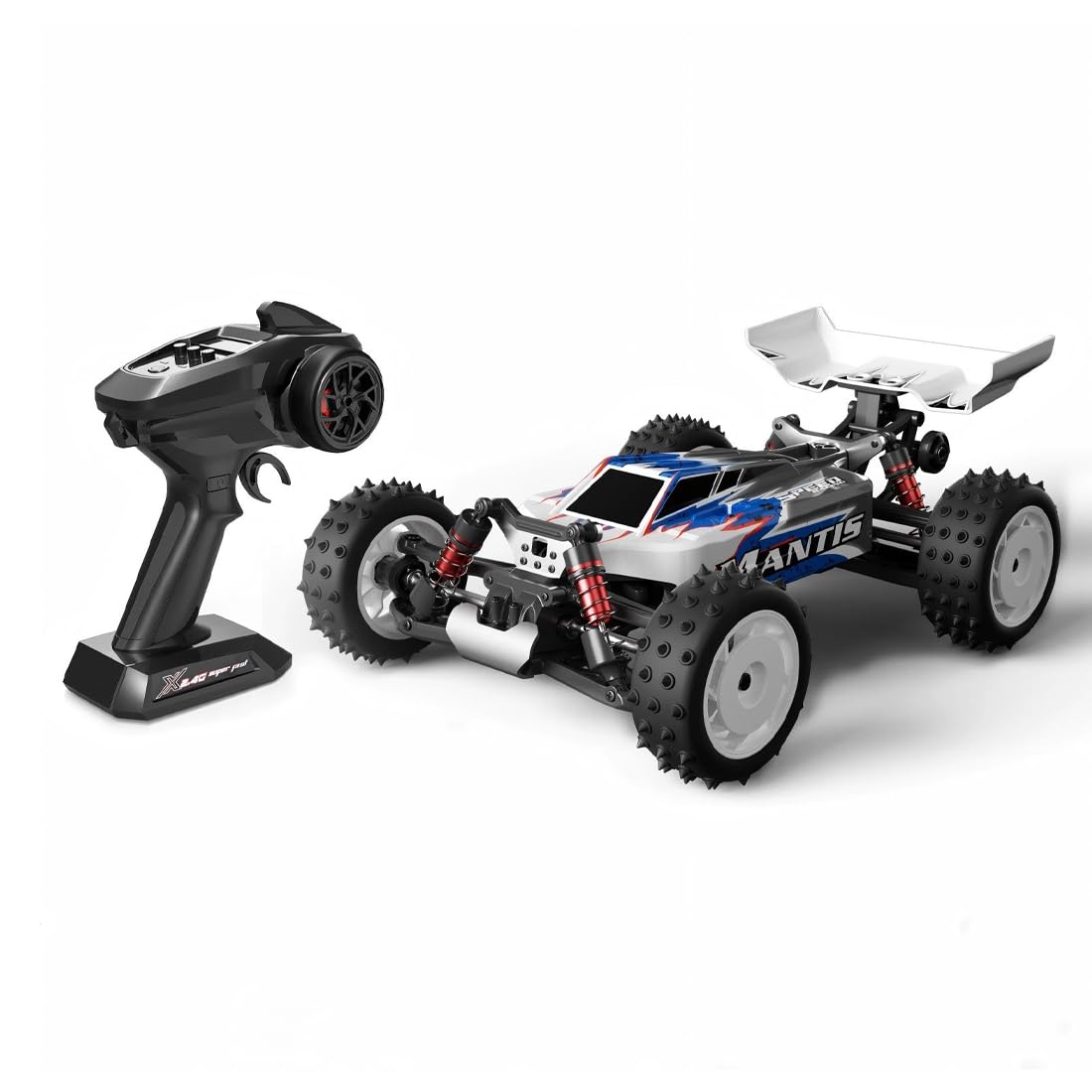 S911PRO 1/16 Scale High-Speed RC Drift Car, 2.4G 4WD Professional Brushless Off-Road Monster Truck with Oil Pressure Shock Absorber, 70KM/H Climbing Car for Teens and Adults