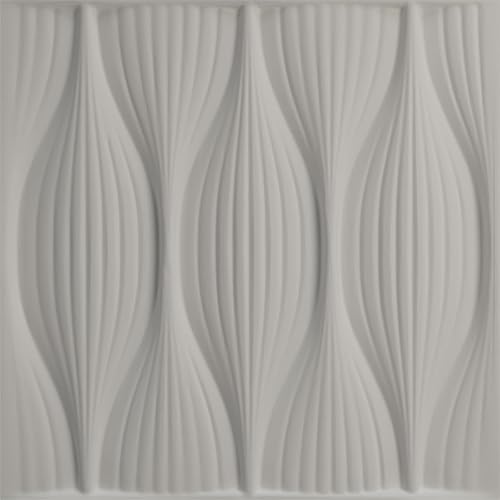 Miniatura 5 de Ekena Millwork 19 58 pulgadas de ancho x 19 58 pulgadas de alto, Willow EnduraWall decorativo 3D, Satin Hunt Club Verde (cubre 2.67 pies cuadrados).