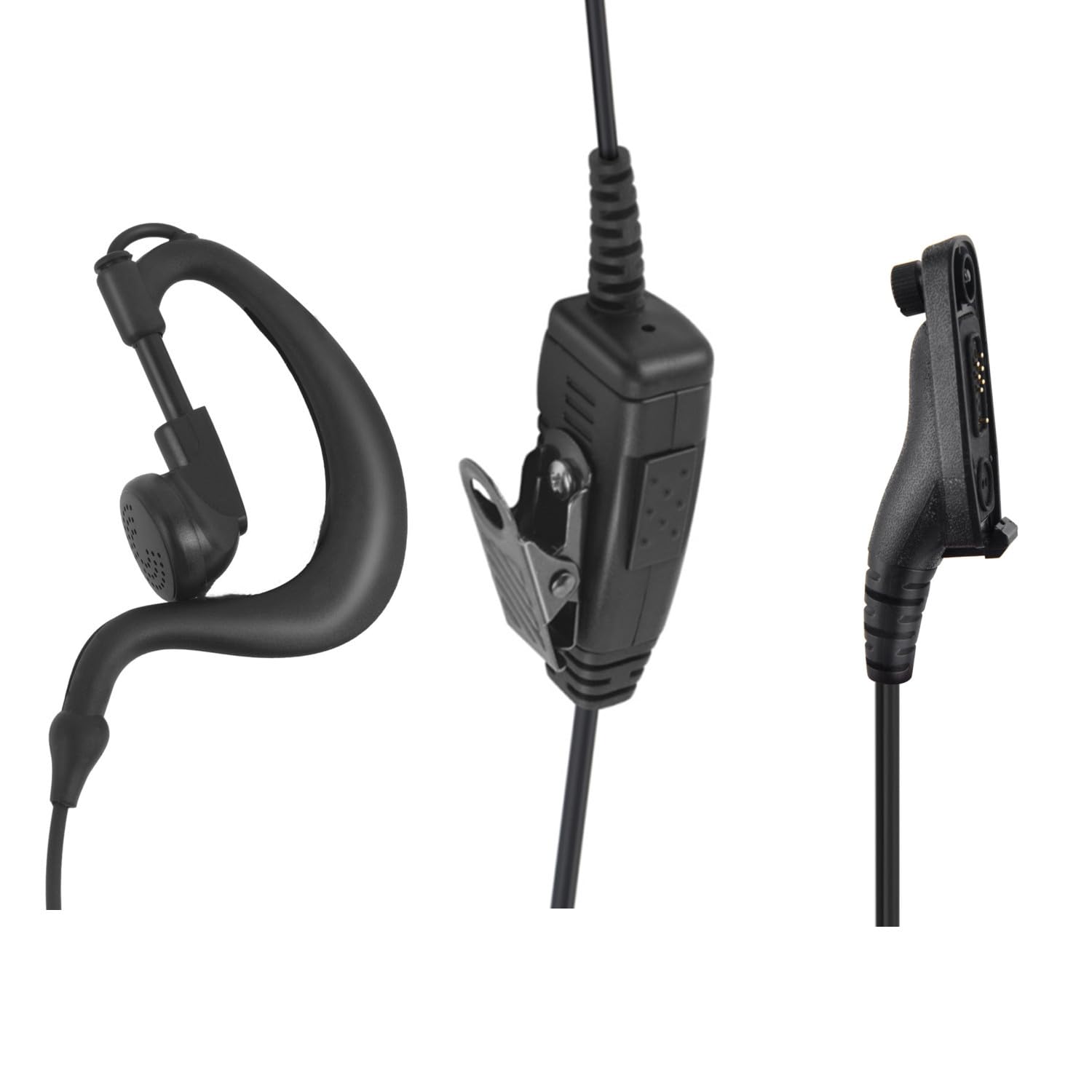 stdgove 2-Way Radio Accessories Earpiece Ear Piece Headset Ptt Mic for Motorola APX 6000 6000r 6000li 60000xe 1000 400 4000 7000 8000 8000xe 900 9000