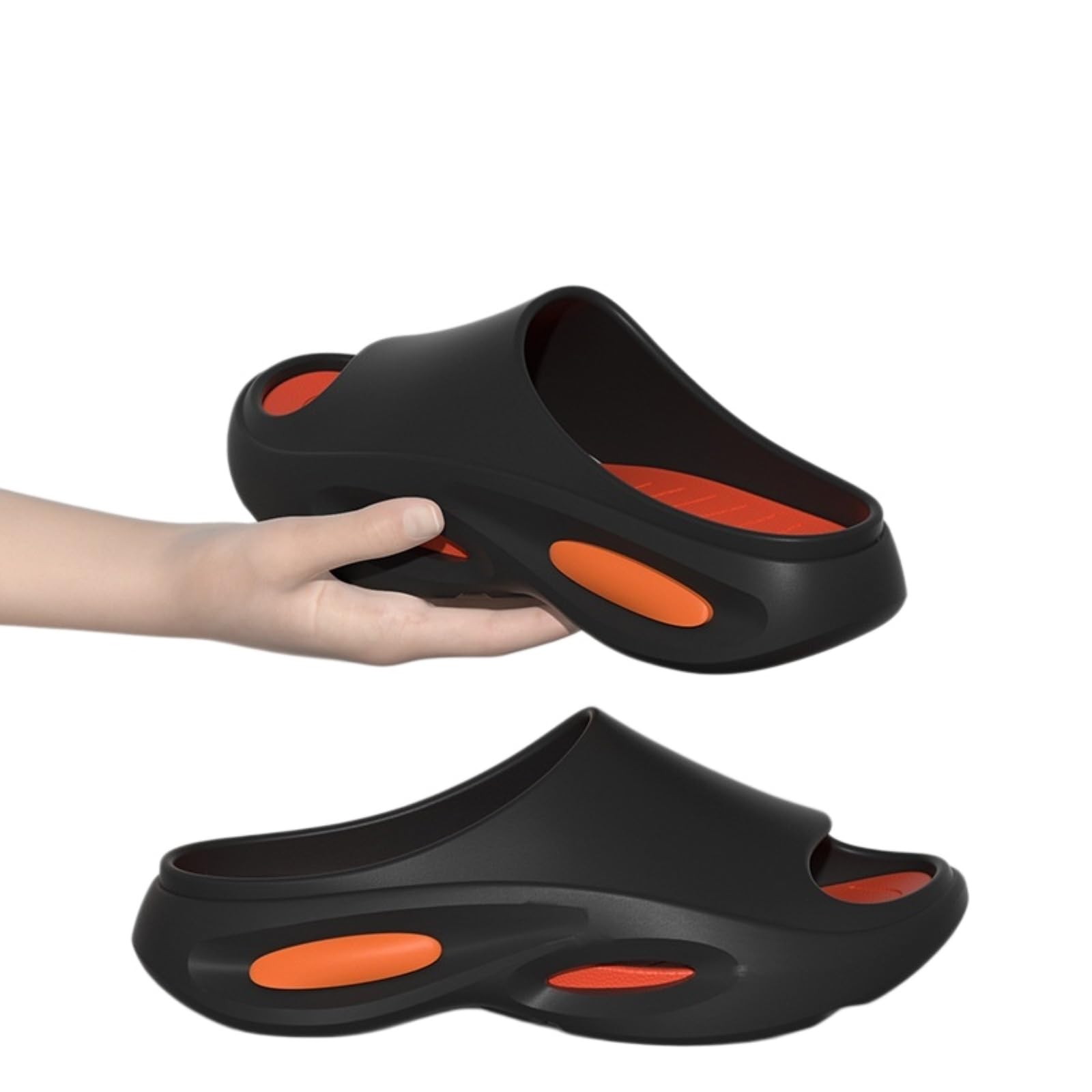 Chanclas Hombre para Suela Gruesa Sandalias Deportivas Antideslizantes Baño Y Piscina