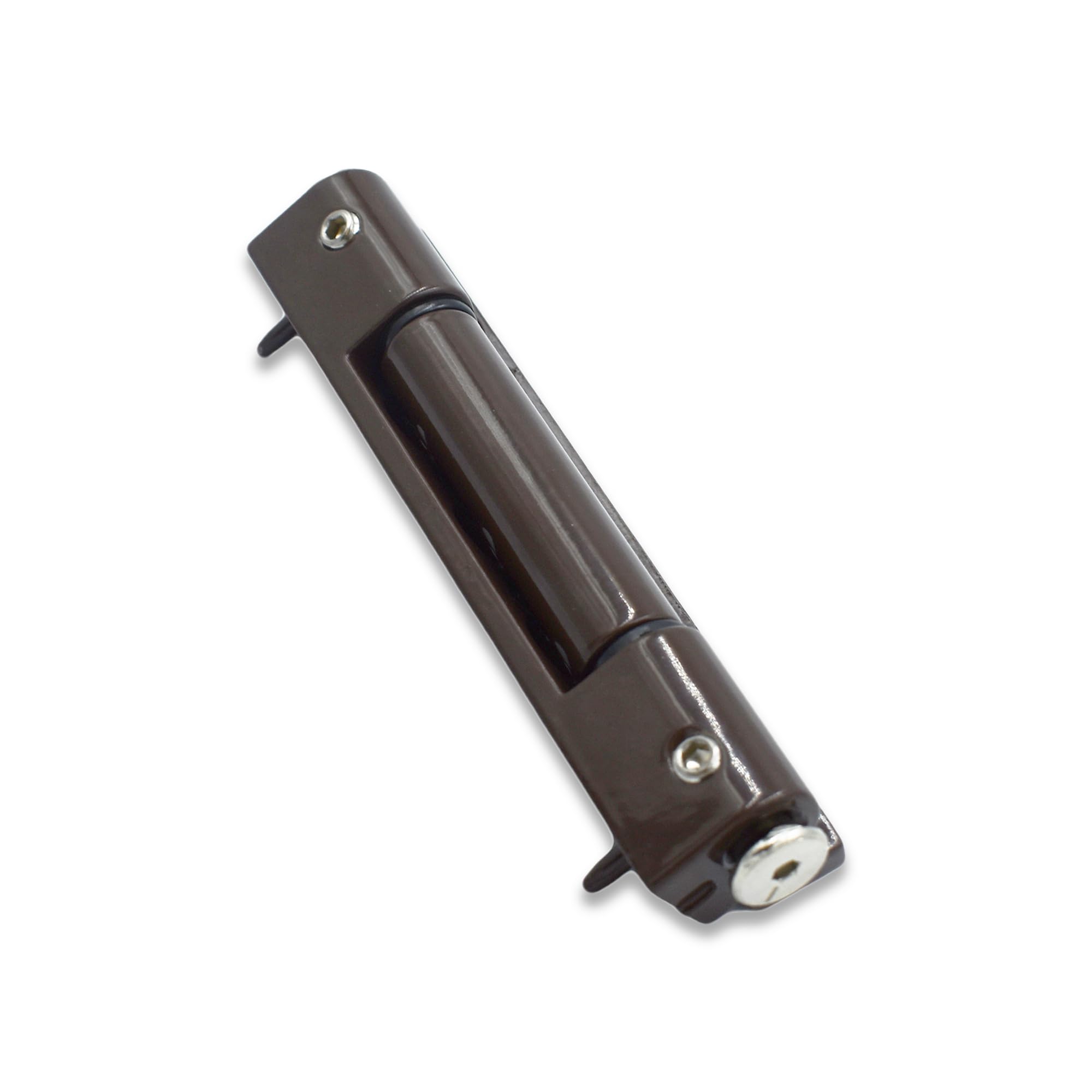 Upvcstore Brown Upvc Door Adjustable Butt Hinge Flat 115Mm 0° Degrees