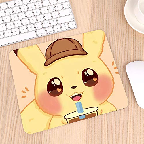Yellow Elf Hat Made of Neoprene Gaming Mouse pad Optimized for Gaming sensors