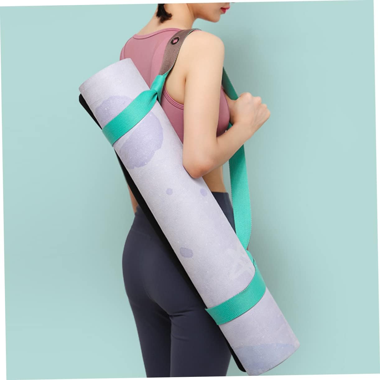 BESPORTBLE 3pcs Sturdy Yoga Mat Sling Portable Yoga Band Body Stretching Band Tension for Fitness Mat Holder
