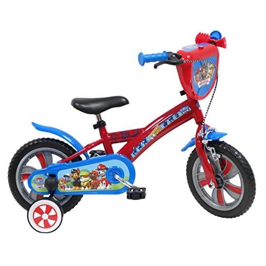 EDEN-BIKES - Bicicleta Infantil de la Patrulla Canina, Multicolor, 14"
