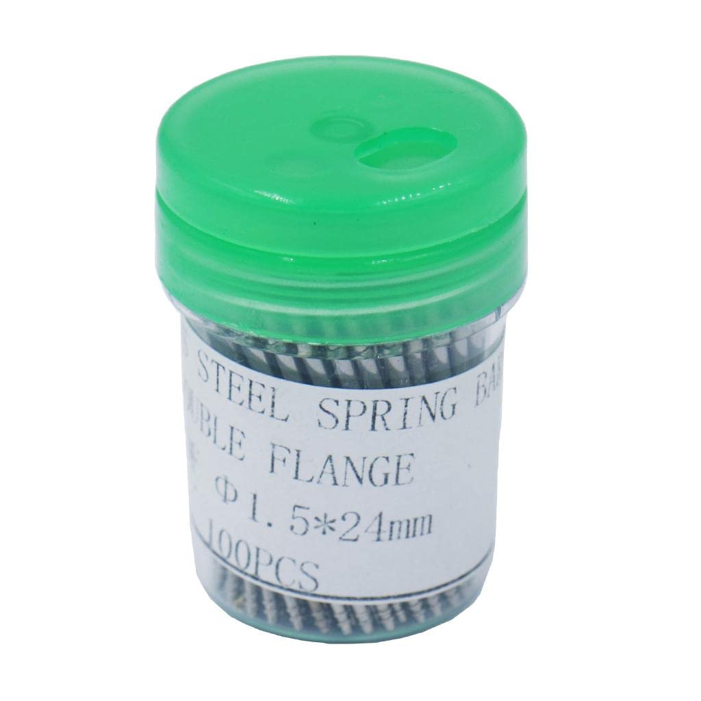LOOM TREE 100 Pieces Watchmaker Watch Band Spring Bars Strap Link Pins Repair Kit 24mm (B09ZTTP19M) Amazon Price History, Amazon Price Tracker