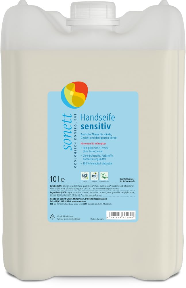 Bio Handseife sensitiv 2 x 10 L