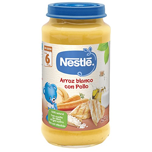 Nestlé Naturnes - Arroz Blanco con Pollo - A partir de 6 meses - 250 g