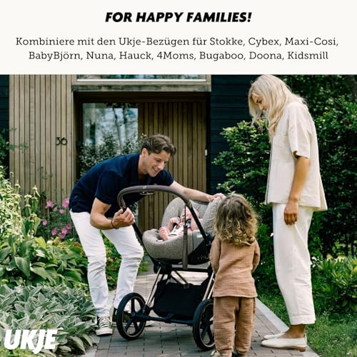 UKJE Schutzabdeckung kompatibel mit Cybex Sirona Z und Sirona T i-size - Autositzbezüge für Kinder - Autositzbezug für Kinder (Schwarz)