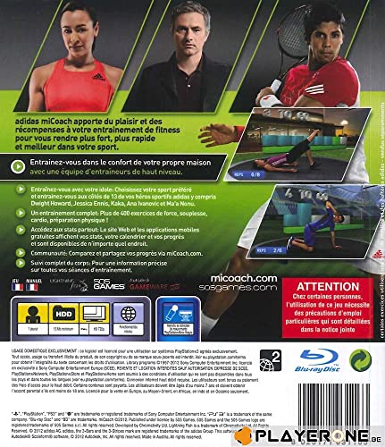 Adidas miCoach jeu PS Move - vue 2