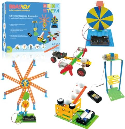 Conjunto de Brinquedos 5 em 1 DIY - STEM Brinquedos Educativos pa...