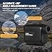 Lixada Golf Rangefinder 6X Magnification 600M / 800M/1000M USB Rechargeable Range Finder with Slope +90° Waterproof Hunting Measurement Monocular Telescope