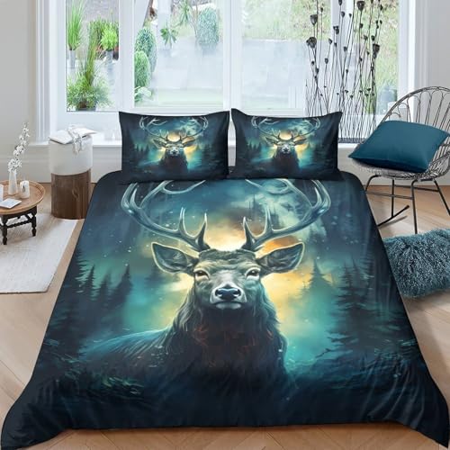 Housse de couette hypoallergénique microfibre douce 3D - 4
