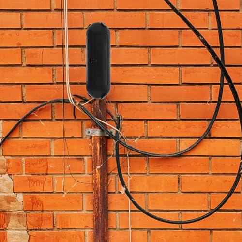 FINISPERSOO 3個 防水接続ボックス 屋外用軽量コードジャンクション保護カバー 防塵防滴設計 電気延長コード用 接続保護ケース ランダムカラー