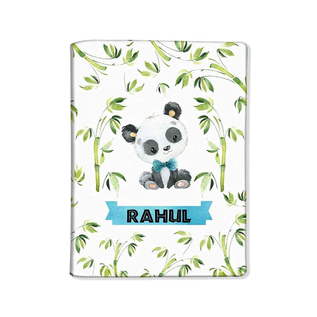 nutcase Personalized Passport Cover PU Leather Polyfabric - Panda-picture-10