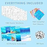 Zoom IMG-1 ajazper scratch art bambini foil Zoom IMG-1 ajazper scratch art bambini foil