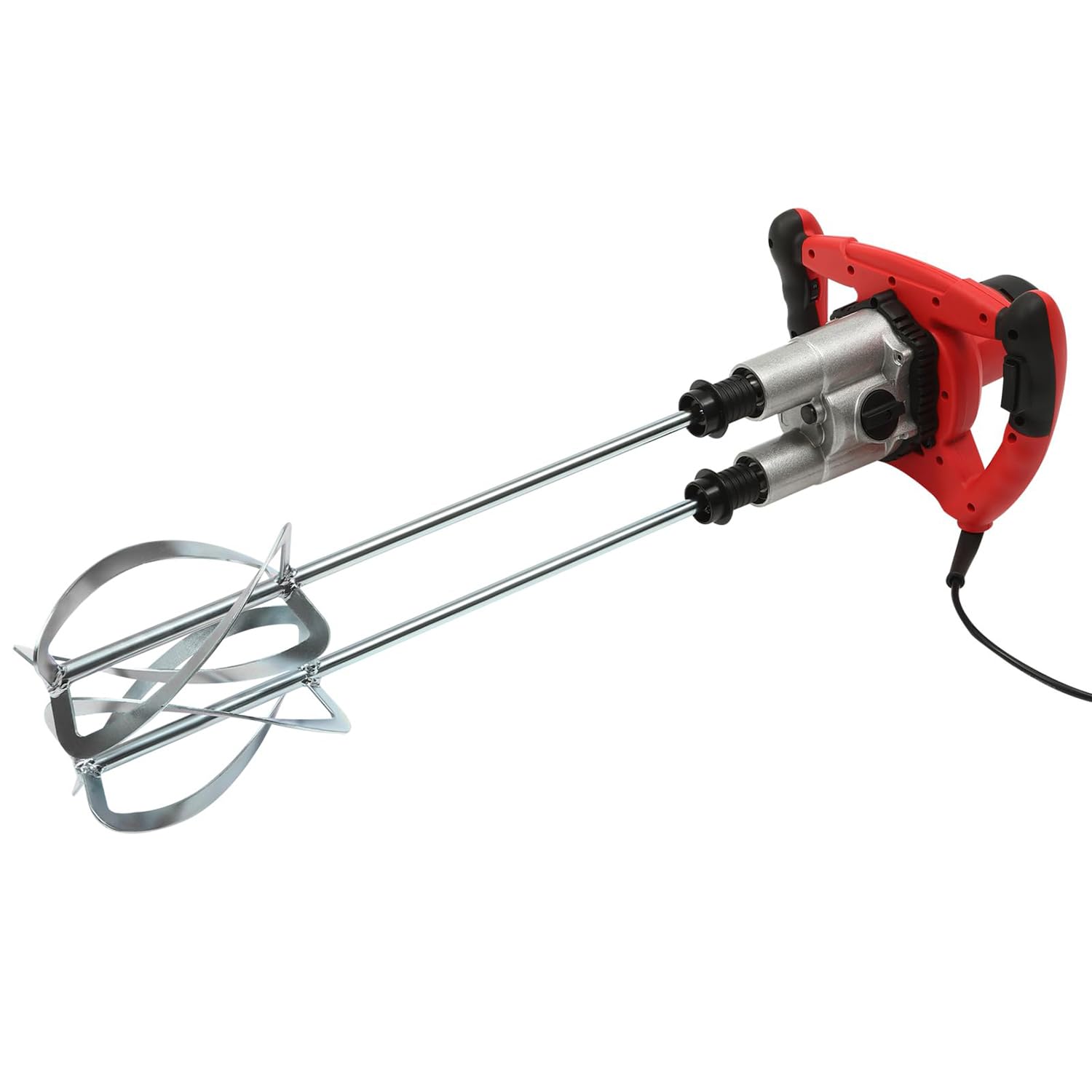 Mezclador de mortero de doble agitador, 1800 W, 220 V-50 Hz, 6 velocidades, 0-690 RPM, resistente a la corrosión y a los impactos