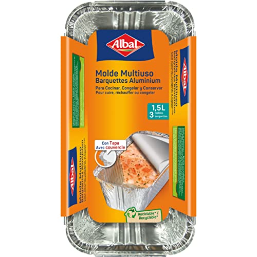Albal - Molde de aluminio - Capacidad de 1.5 l - 1...