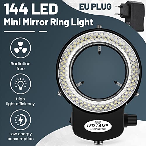 Anneau lumineux 144 LED microscope parfait pour soudure électronique