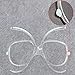 Zxpjkyu Ski Goggles Insert Adapter Inner Frame Goggles Accessories Transparent for Sports