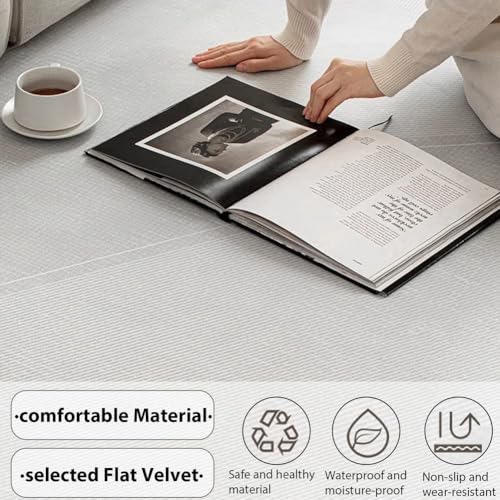 Tapis de salon lavable et antidérapant pour salle à manger - 3