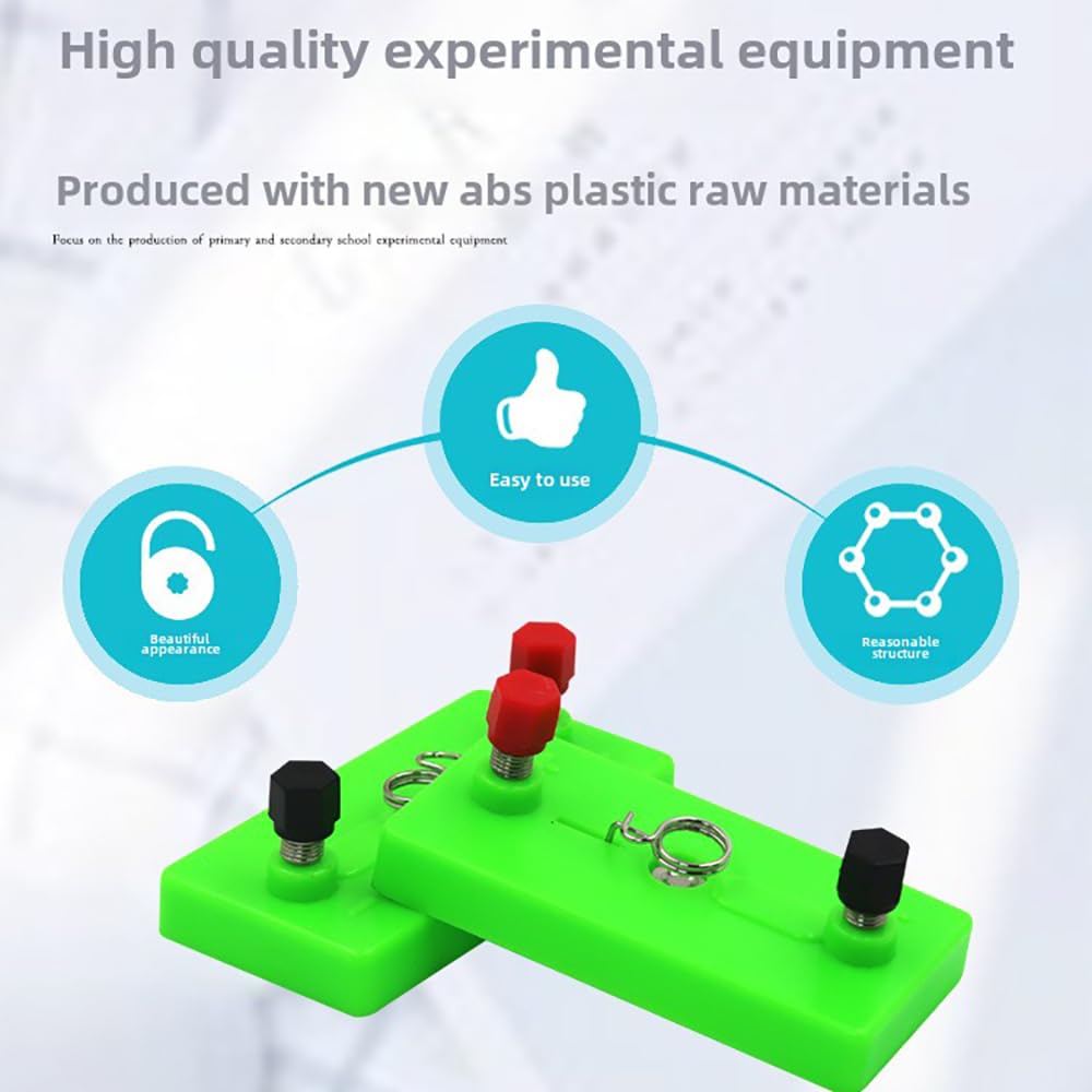 Electromagnetismo Kit,Circuit y Magnetismo Kits de experimentos,Kits de experimentos de Circuito y magnetismo,98pcs con Instrucciones De Funcionamiento,para Experimento de Ciencia educativa