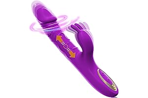 Telescopic Thrusting Dildo - The Perfect G-Spot Stimulator for Couples