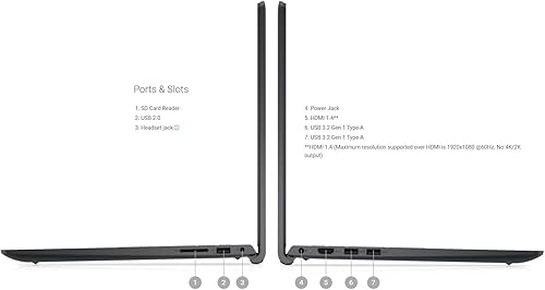 Miniatura 2 de DELL Laptop empresarial Inspiron 15 3000 2023, pantalla FHD de 15.6 pulgadas, Intel Core i7-1255U de 12 generación, Windows 11 Pro, 16 GB DDR4 RAM,