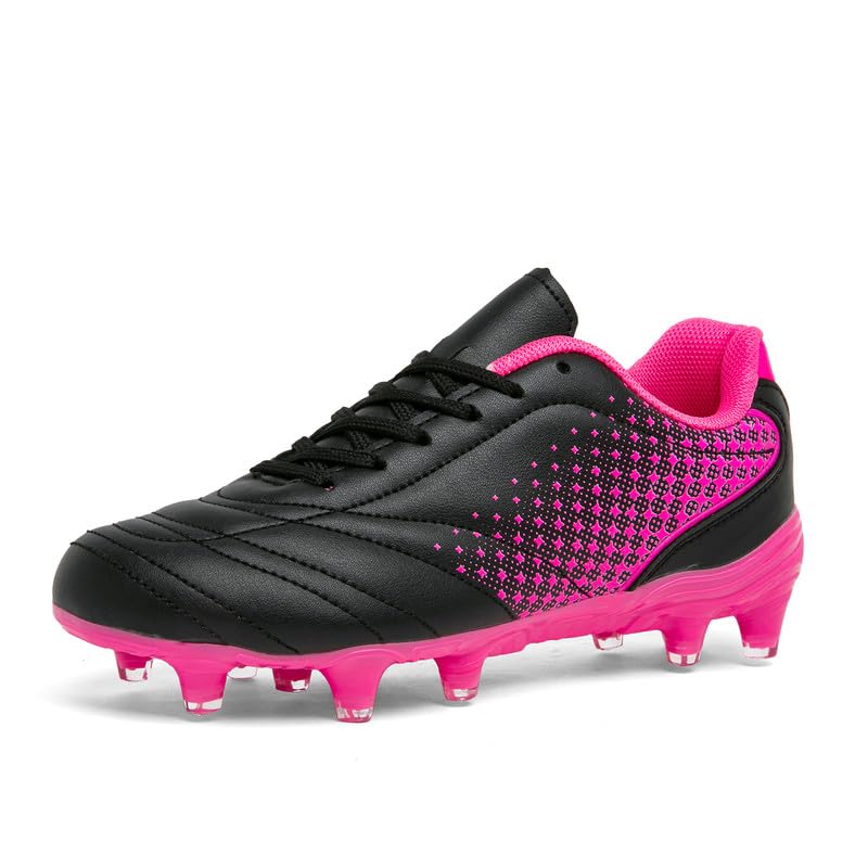 LIZRHA Soccer Shoes for Boys Girls Soccer Cleats Boys Girls Kids Athletic Outdoor Football Shoes Youth Football Cleats Outdoor & Indoor Soccer Shoes Lightweight, Running & Training for Students-picture-35